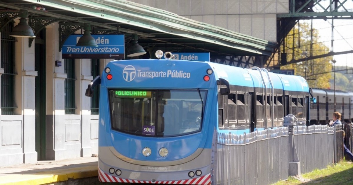 Fernando Tauber, presidente de la Universidad Nacional de La Plata, mantuvo una reunión con el ministro de Transporte bonaerense, Martín Marinucci, para avanzar en la ampliación del Tren Universitario.